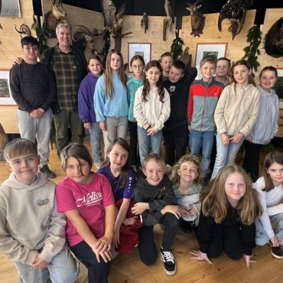 4. Klassen - Ausstellung der heimischen Fauna und Flora in St. Peter a/O